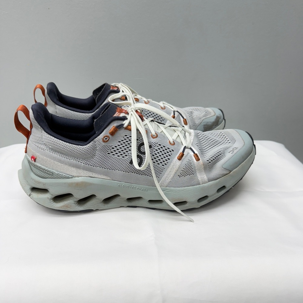 On Cloud OC cloudsurfer‎ trail running athletic shoes men's 11.5 aloe mineral - Picture 4 of 9